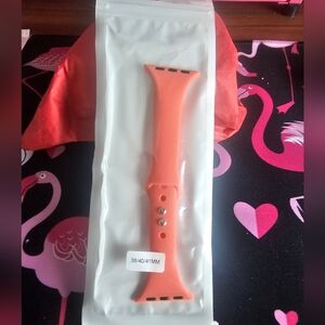 Silicone Smart Watch Band Coral Slim-38/40/42mm-NIP